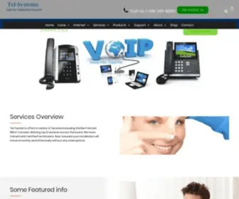 Tel-SYstems.com(Tel-Systems Rated # 1 Hosted Pbx) Screenshot