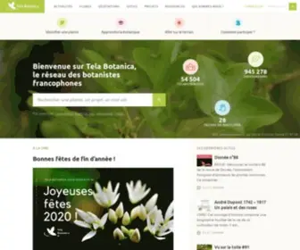 Tela-Botanica.org(Tela Botanica) Screenshot