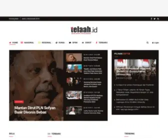 Telaah.id(Berita Terkini Mencerdaskan) Screenshot