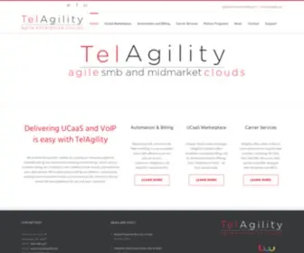 Telagility.biz(Agile enterpise clouds) Screenshot