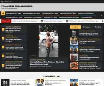 Telanganabreakingnews.com(Telangana Breaking News) Screenshot