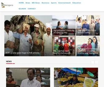 Telangana.com(Telangana News Today) Screenshot