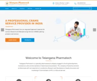 Telanganapharma.in(Telangana Pharmatech) Screenshot