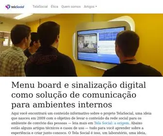 Telasocial.com.br(Tela Social) Screenshot