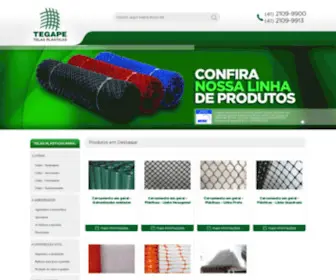 Telasplasticas.com.br(Telas para construçao) Screenshot