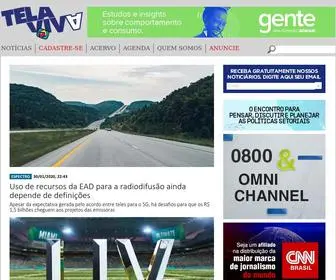 Telaviva.com.br(TELA VIVA News) Screenshot