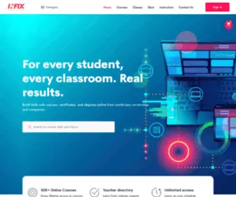 Telbotshop.cf(Infix LMS) Screenshot