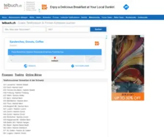 Telbuch.ch(Gratis Telbuch Telefonbuch Schweiz) Screenshot