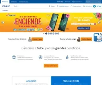 Telcel.com(Telcel es la Red) Screenshot