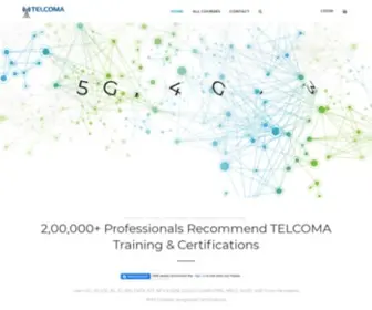 Telcomatraining.com(Advance Telecom Training & Certifications) Screenshot