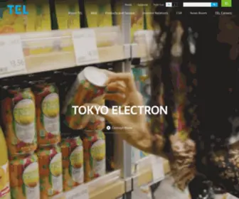 Tel.com(Tokyo Electron Ltd) Screenshot