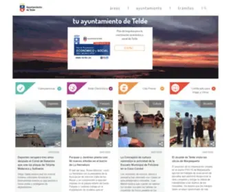 Telde.es(Ayuntamiento de Telde) Screenshot