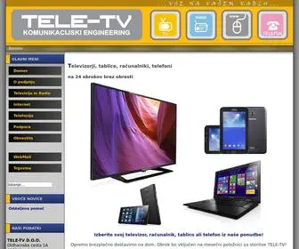 Tele-Cable.net(TELE-TV d.o.o) Screenshot