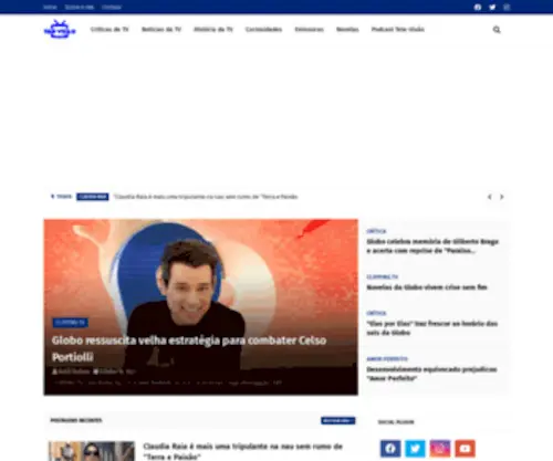 Tele-Visao.com(TELE-VISÃO) Screenshot