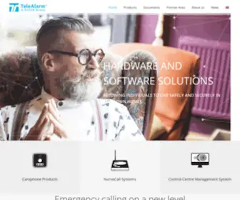Telealarm.com(Home) Screenshot