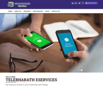 Telebharath.com(TELEBHARATH ESERVICES) Screenshot