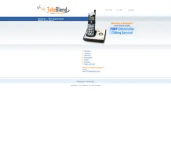 Teleblend.com(Home phone) Screenshot