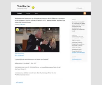 Teleblocher.ch(Das Blocher) Screenshot