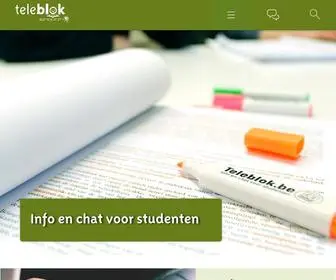 Teleblok.be(Info en chat voor studenten) Screenshot