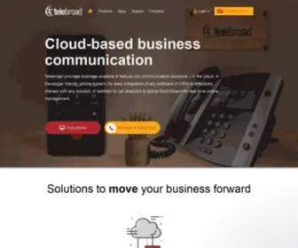 Telebroad.com(Office phone system) Screenshot