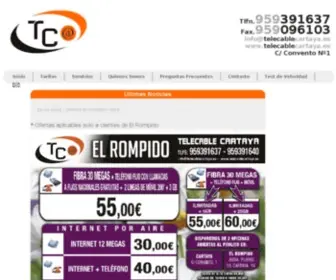 Telecablecartaya.es(Telecablecartaya) Screenshot