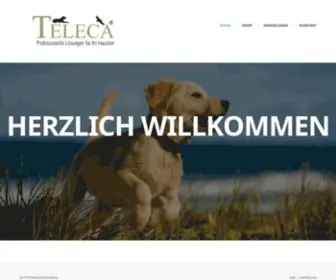 Teleca.de(Wärmeplatten ✔ Hundehütten ✔ Wurfkisten ✔ Liegebretter) Screenshot