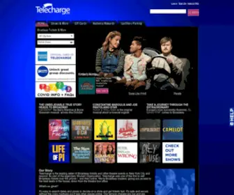 Telecharge.com(Telecharge) Screenshot