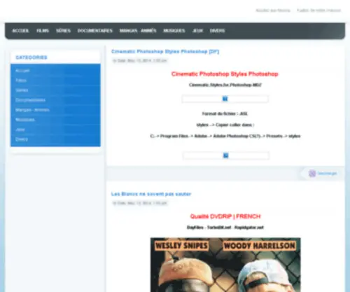 Telechargement22.net(Site de telechargement gratuit de films pour telcharger films) Screenshot