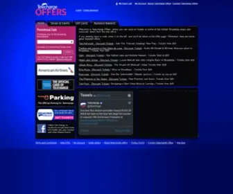 Telechargeoffers.com(Discount Broadway Tickets Direct From the Box Office) Screenshot