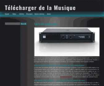 Telecharger-DE-LA-Musique.net(Artistes indépendants) Screenshot