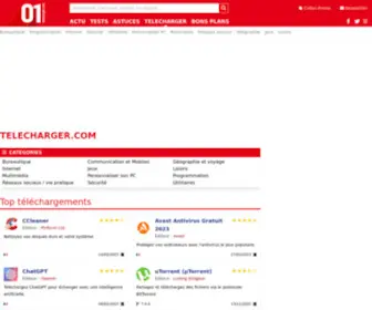 Telecharger.com(Logiciels, applications et jeux à télécharger) Screenshot