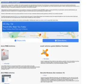 Telechargerantivirus.fr(Télécharger Un Antivirus Gratuit) Screenshot