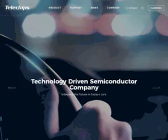 Telechips.com(Automotive) Screenshot