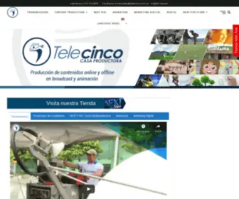 Telecinco.com.co(Telecinco) Screenshot