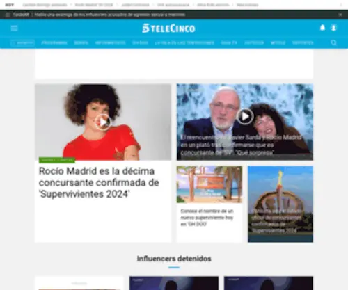 Telecinco.es Screenshot