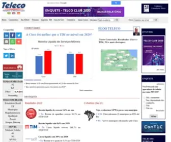 Teleco.com.br(Teleco) Screenshot