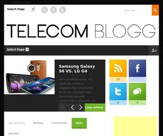 Telecom-Blogg.nl(Telecom Blogg) Screenshot