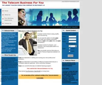 Telecom-Business-4You.com(Telecom Business 4You) Screenshot