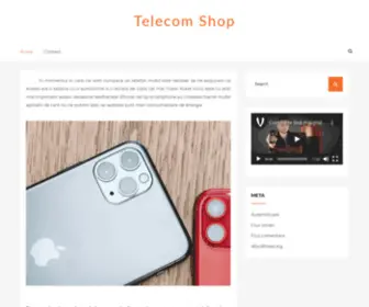 Telecom-Shop.ro(Telecom shop) Screenshot