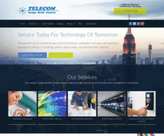 Telecom-Wiring.com(Telecom Infrastructure Corp) Screenshot