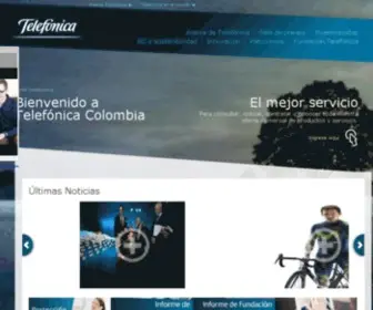 Telecom.com.co(Telefónica) Screenshot