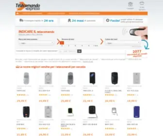 Telecomando-Express.com(Telecomando per Cancello) Screenshot