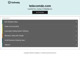 Telecomdz.com(Telecomdz) Screenshot