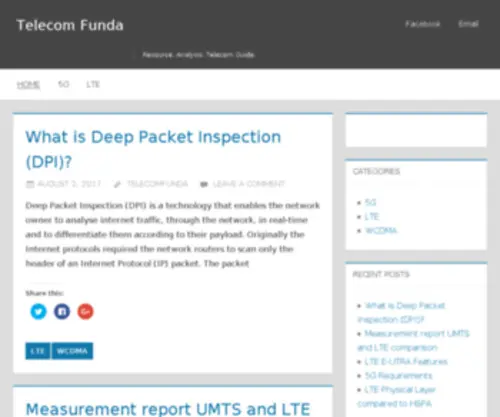 Telecomfunda.com(A unique RF Optimization Place for GSM) Screenshot