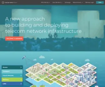 Telecominfraproject.com(Telecom Infra Project) Screenshot