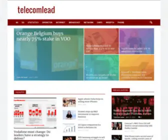 Telecomlead.com(Telecom, Network, Mobile, Semiconductor news) Screenshot