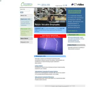 Telecommutect.com(Telecommute Connecticut) Screenshot