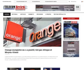 Telecomreviewafrica.com(Telecom Review Afrique) Screenshot