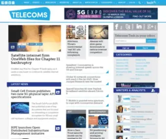 Telecomstechnews.com(Telecoms Tech News) Screenshot