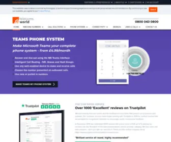 TelecomsWorldplc.co.uk(Telecoms World PLC) Screenshot